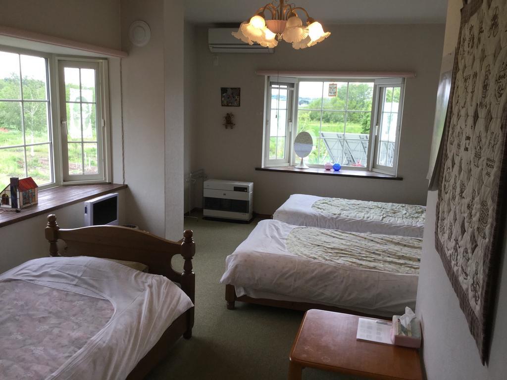 Natsumi No Sato Hotell Biei Exteriör bild