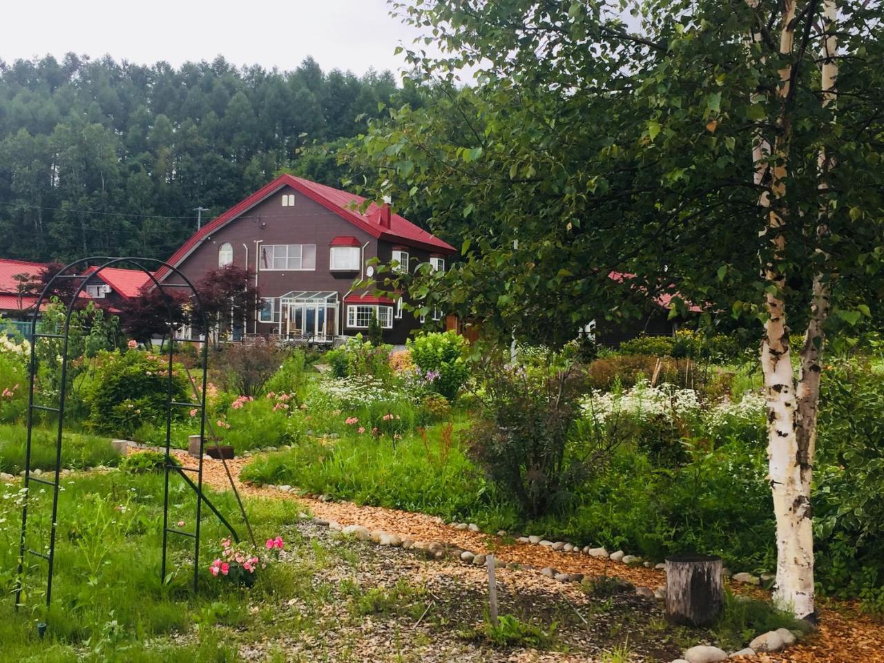 Natsumi No Sato Hotell Biei Exteriör bild