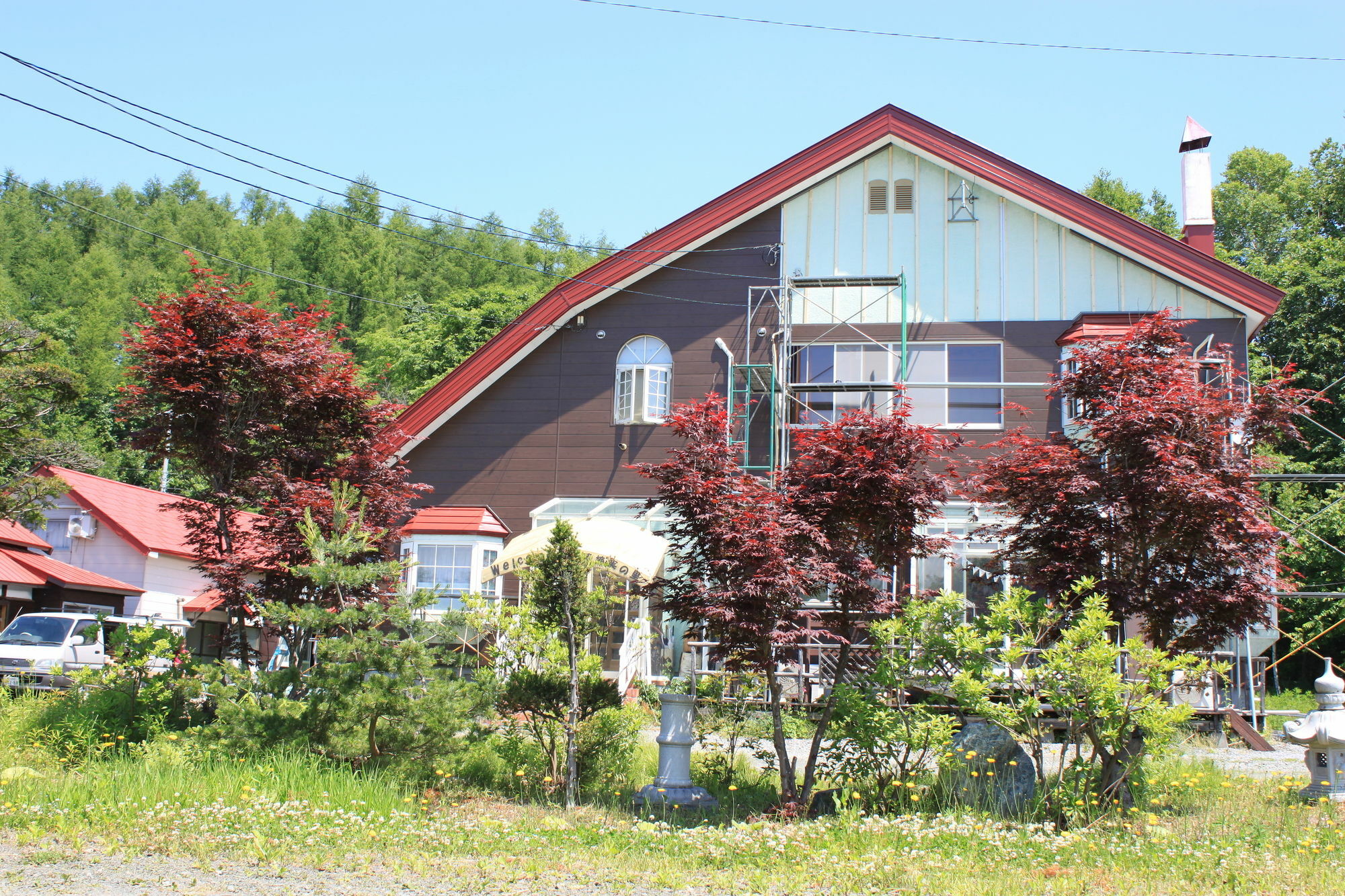 Natsumi No Sato Hotell Biei Exteriör bild